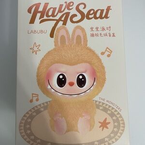 Pop Mart The Monsters Have A Seat Labubu Plush Pendant - QUQU